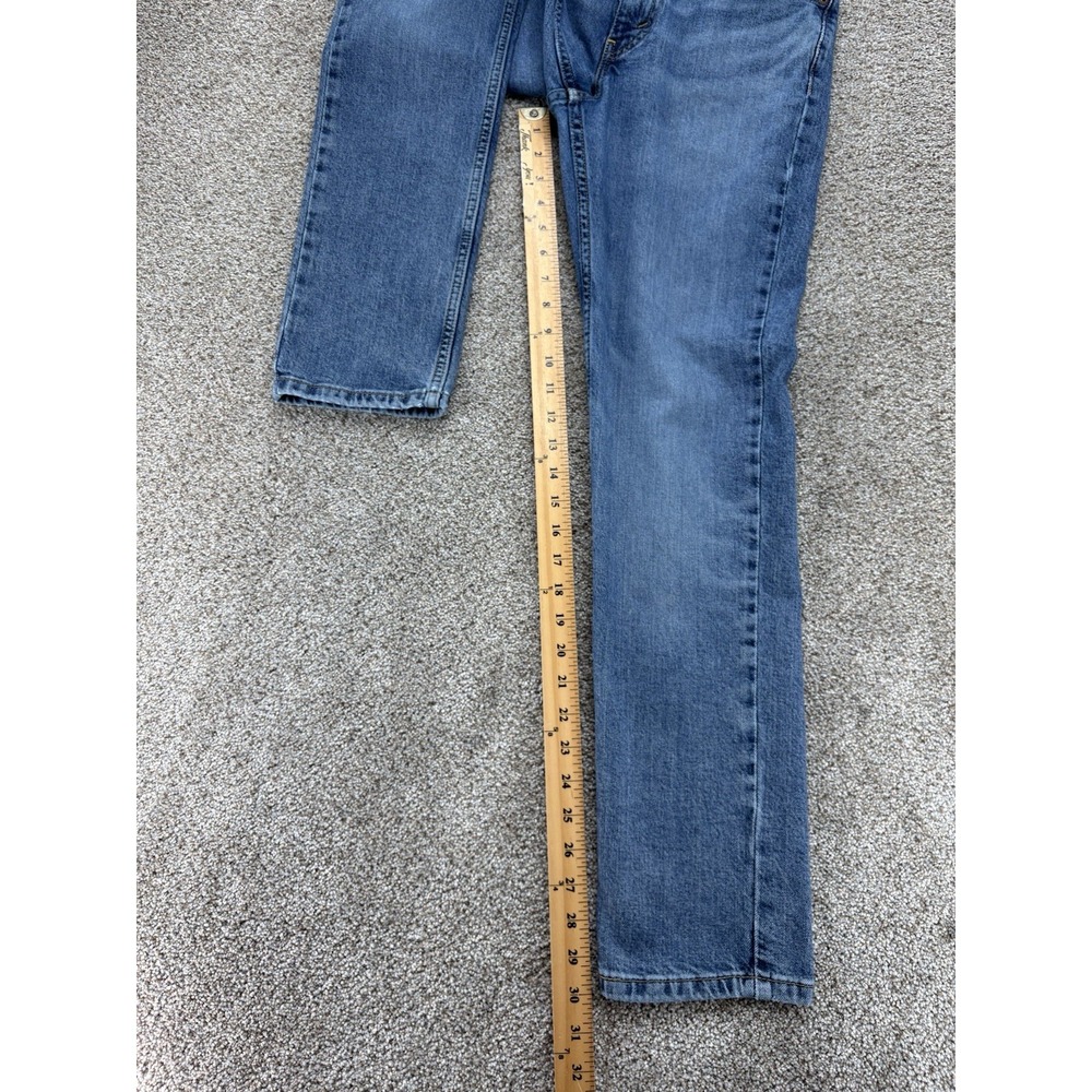 Levi's 511 Slim Jeans Mens Size 29x30 Stonewashed Blue Low Rise Stretch Denim - Picture 5 of 10
